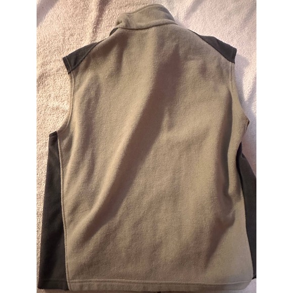 Columbia Sportswear Steen's Mountain Vest Mens XL Gray Full Zip Logo Embroidered - Picture 6 of 6